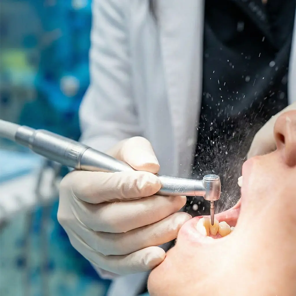 Digital scan for crown preparation