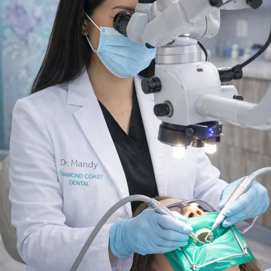 Advanced endodontic rotary instruments and microscope